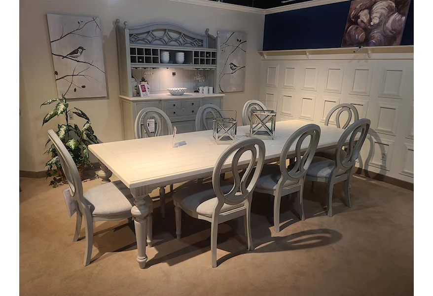 Summer Hill 11 Pc Dining Room Set by Universal at Esprit Decor Home Furnishings
